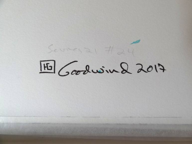 Original Figurative Animal Drawing by Heather Goodwind