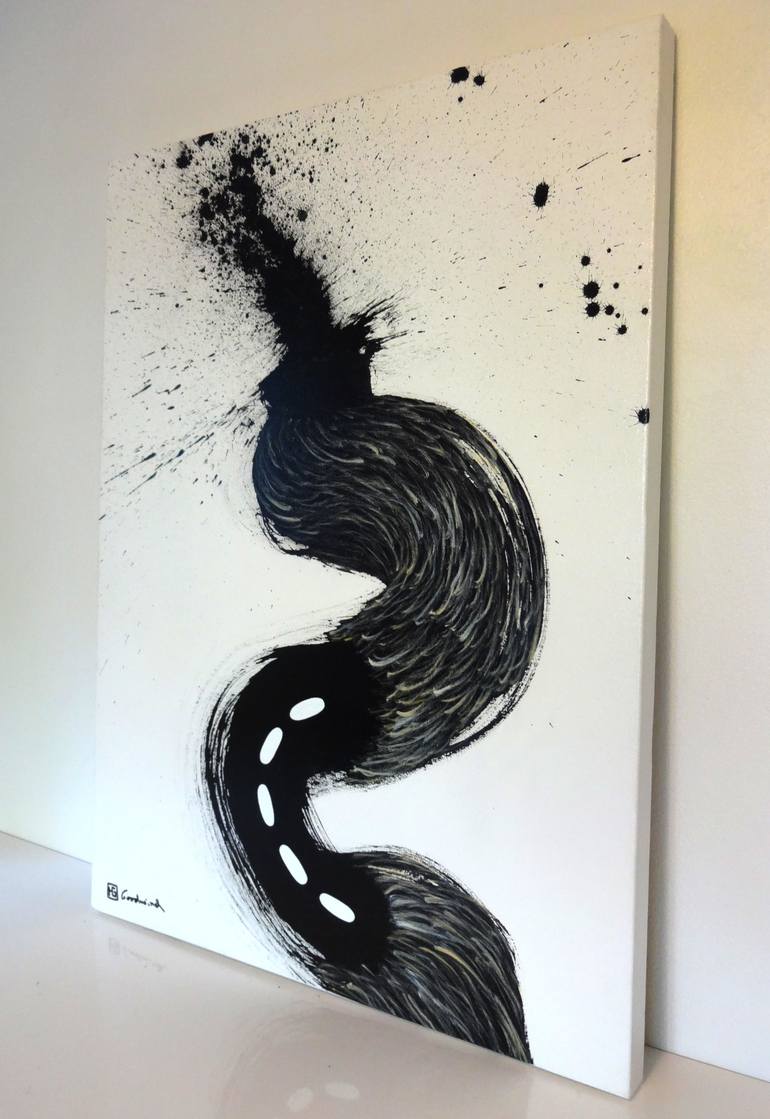 Original Calligraphy Painting by Heather Goodwind