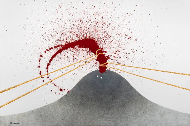 Original Conceptual Politics Paintings by Heather Goodwind