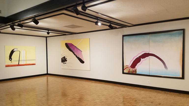 Original Conceptual Abstract Painting by Heather Goodwind