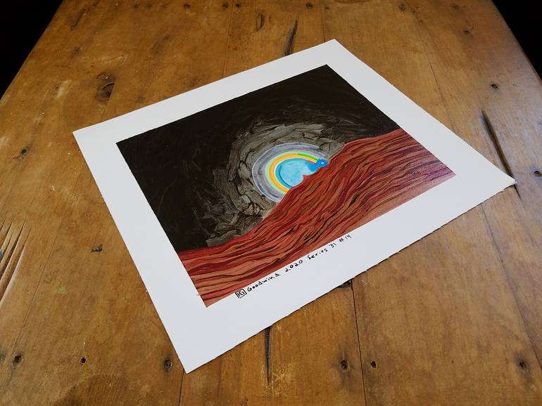 Original Abstract Light Painting by Heather Goodwind