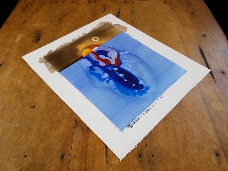 Original Abstract Landscape Painting by Heather Goodwind