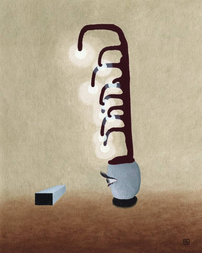 Original Dada Light Paintings by Heather Goodwind