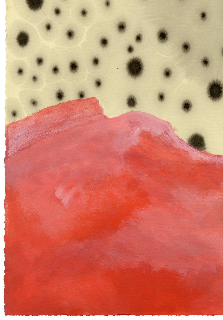 Original Abstract Science/Technology Drawing by Heather Goodwind