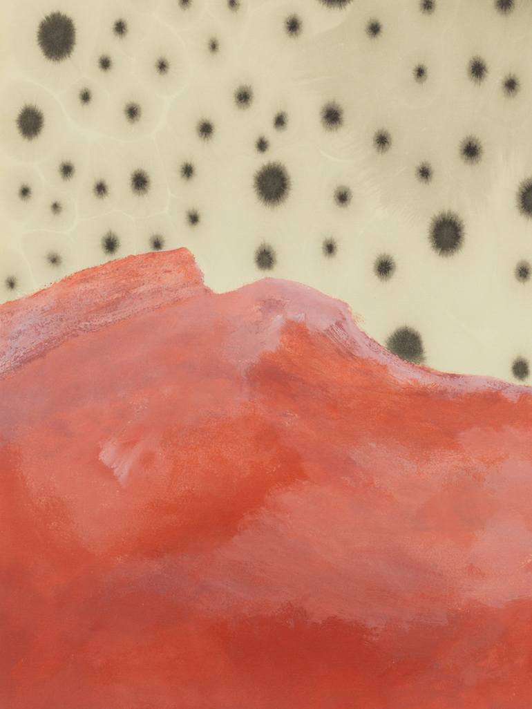 Original Abstract Science/Technology Drawing by Heather Goodwind