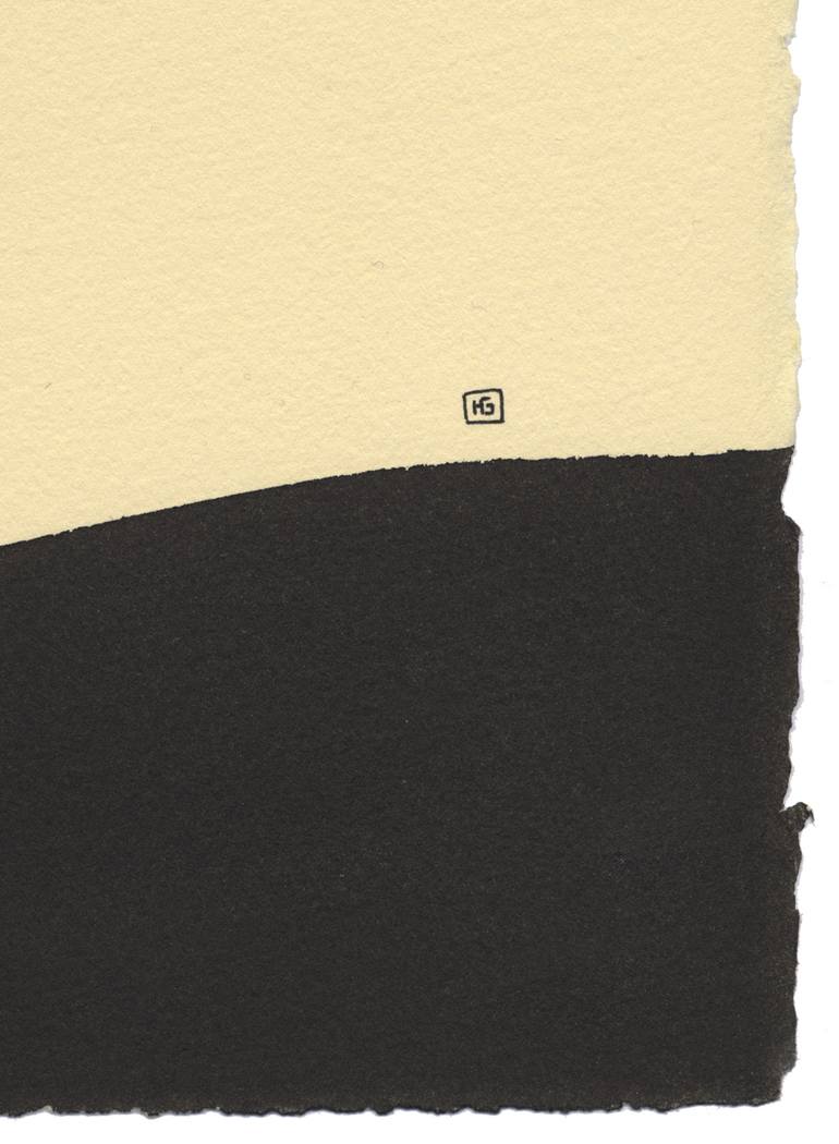 Original Abstract Animal Drawing by Heather Goodwind