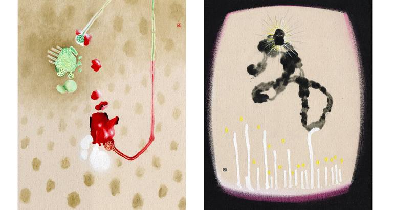Original Contemporary Abstract Painting by Heather Goodwind