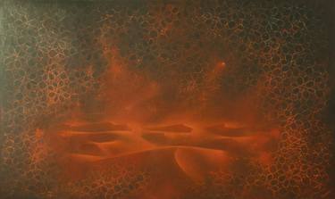 Original Conceptual Geometric Painting by Igor Eliseev