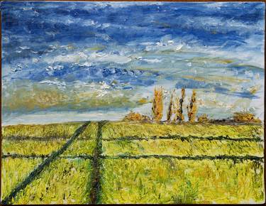 Original Impressionism Landscape Paintings by Mani Mosaferi