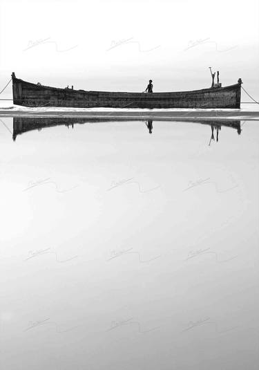 Original Minimalism Boat Photography by Mani Mosaferi