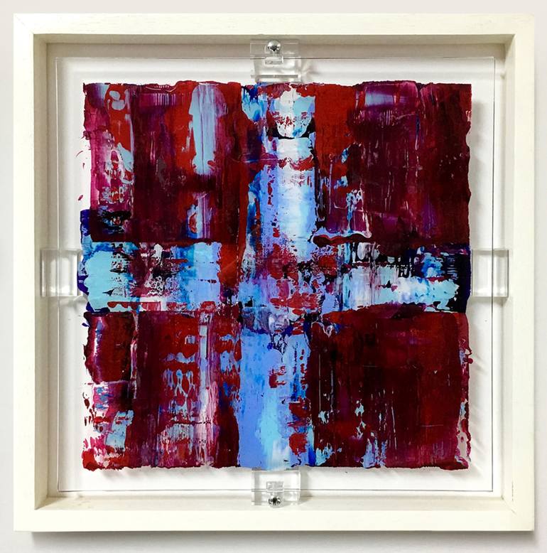 Original Abstract Political Painting by Marco Pettinari