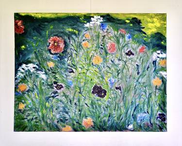 Original Contemporary Garden Painting by Tapio Hirvonen