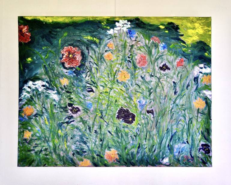 Original Contemporary Garden Paintings by Tapio Hirvonen