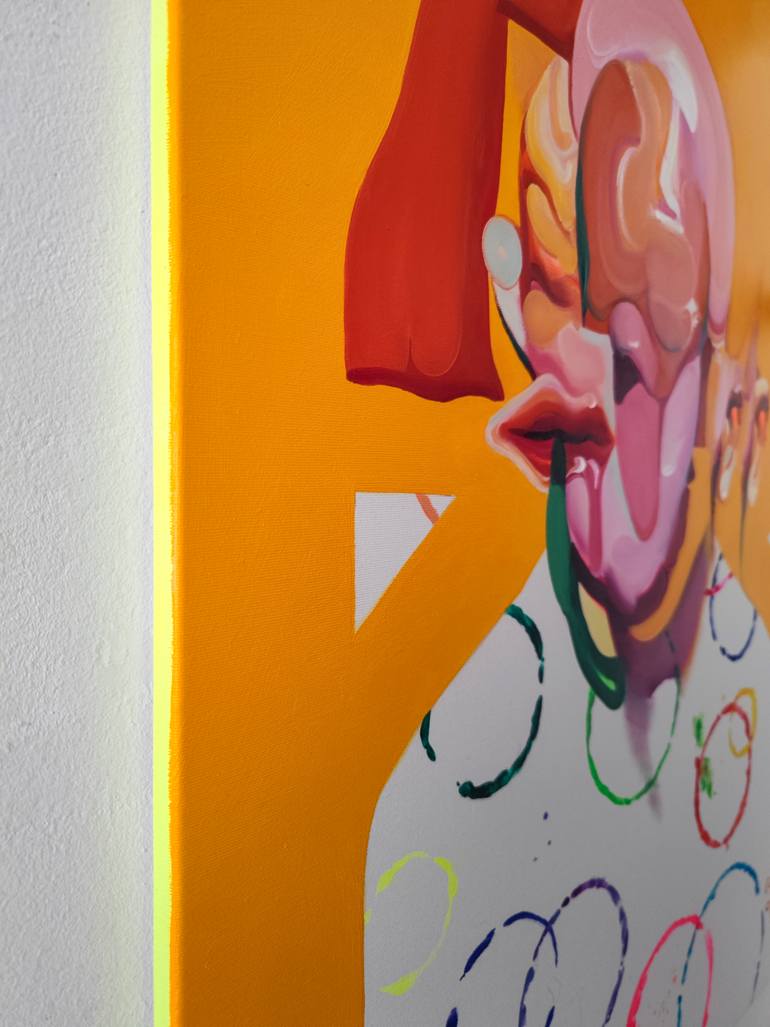 Original Contemporary People Painting by Maxim Fomenko