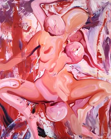 Print of Nude Paintings by Maxim Fomenko