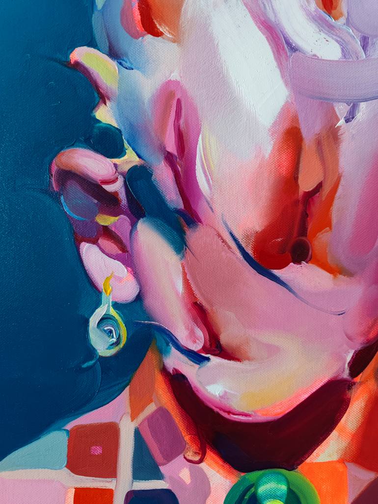 Original Contemporary People Painting by Maxim Fomenko