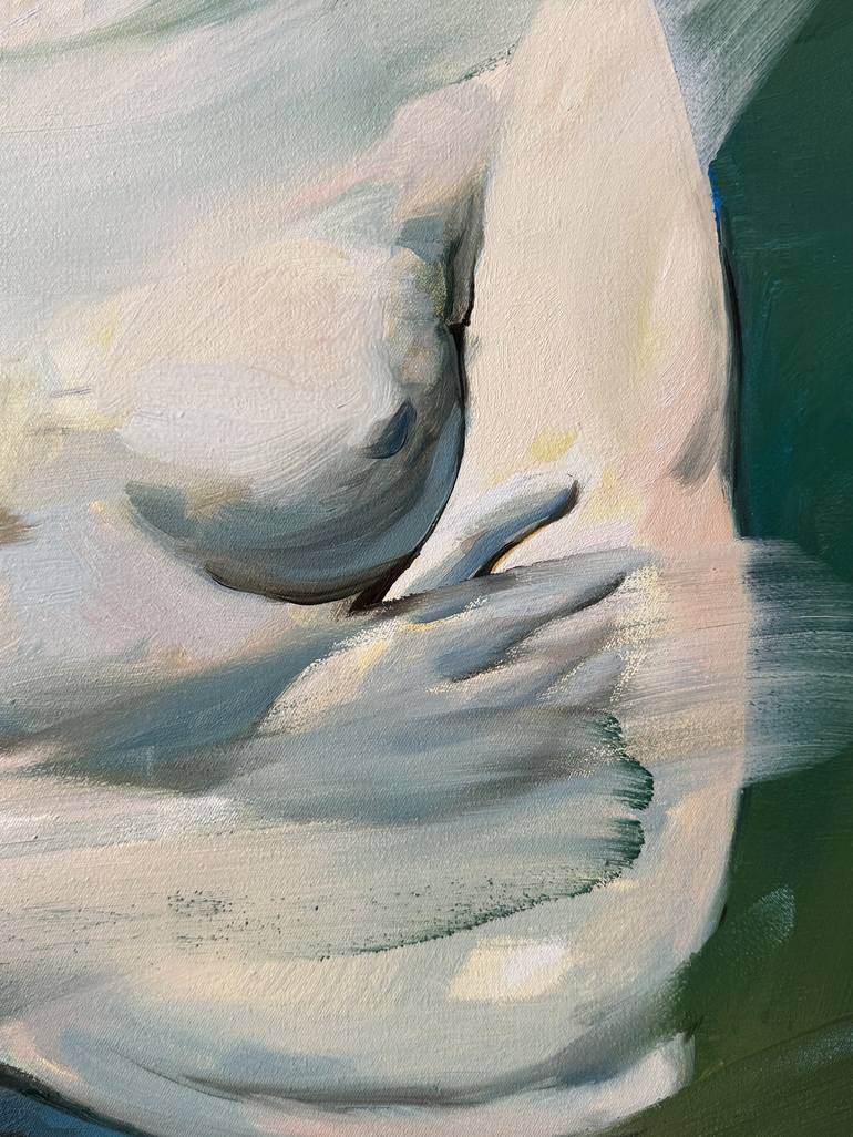 Original Figurative Nude Painting by Maxim Fomenko