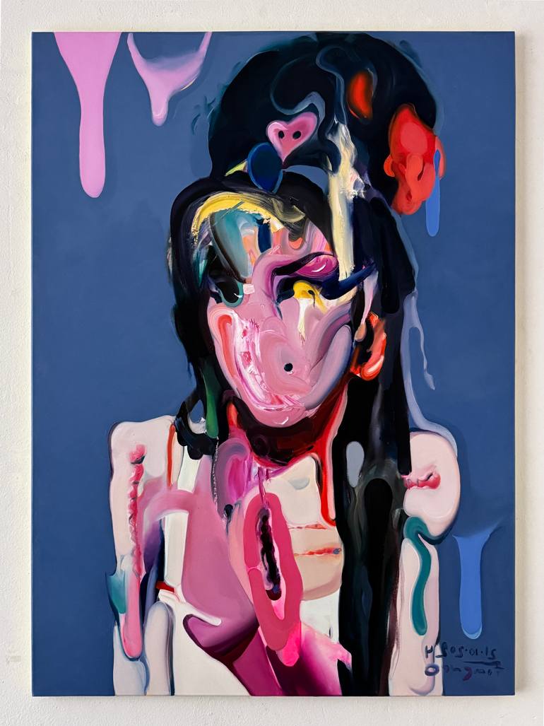 Original Contemporary Pop Culture/Celebrity Painting by Maxim Fomenko