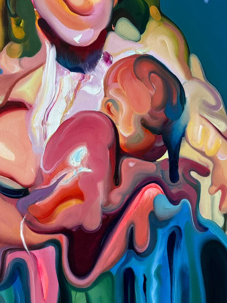Original Contemporary Religion Painting by Maxim Fomenko