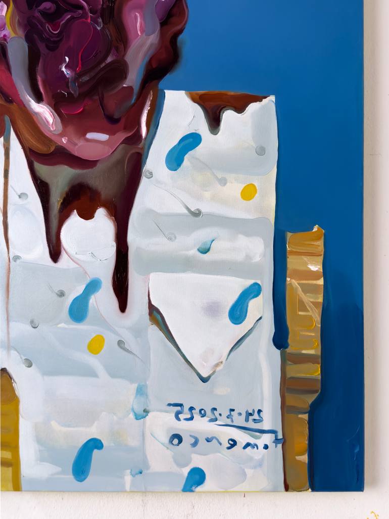 Original Contemporary Men Painting by Maxim Fomenko