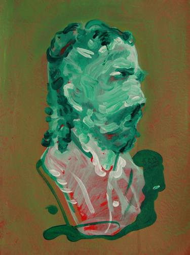 Print of Portrait Paintings by Maxim Fomenko