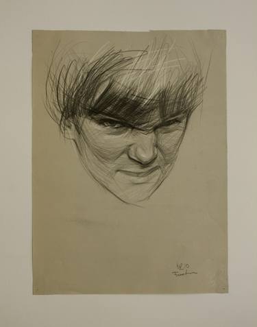 Print of Portrait Drawings by Maxim Fomenko