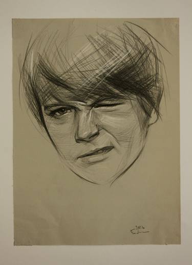 Print of Portrait Drawings by Maxim Fomenko