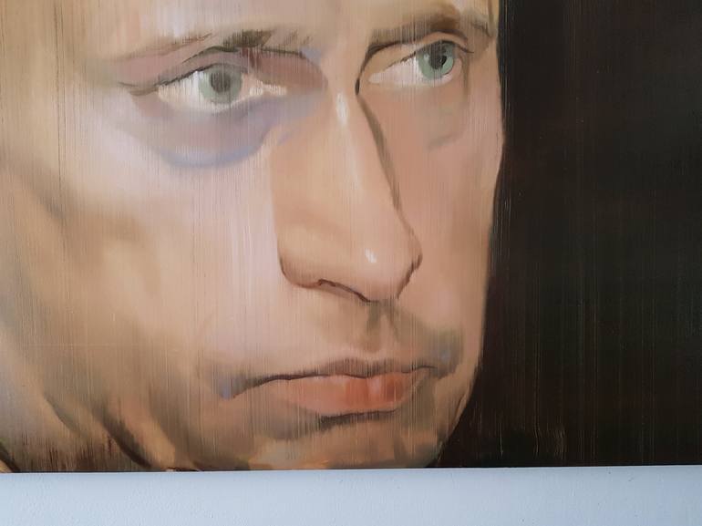 Original Figurative Portrait Painting by Maxim Fomenko