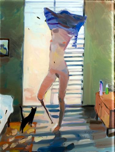 Original Nude Paintings by Maxim Fomenko