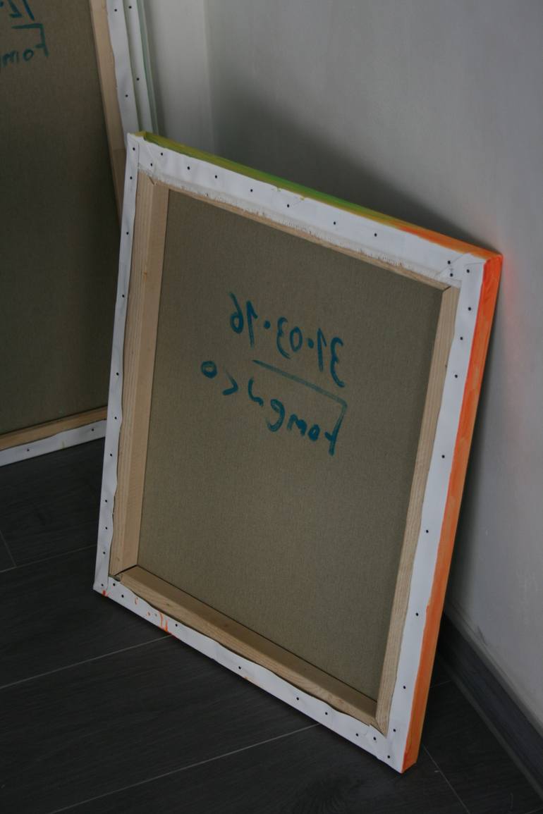 Original Figurative People Painting by Maxim Fomenko