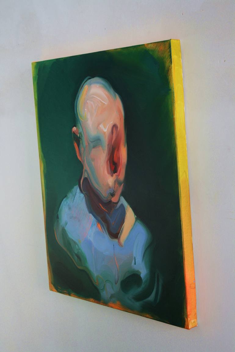 Original Figurative People Painting by Maxim Fomenko