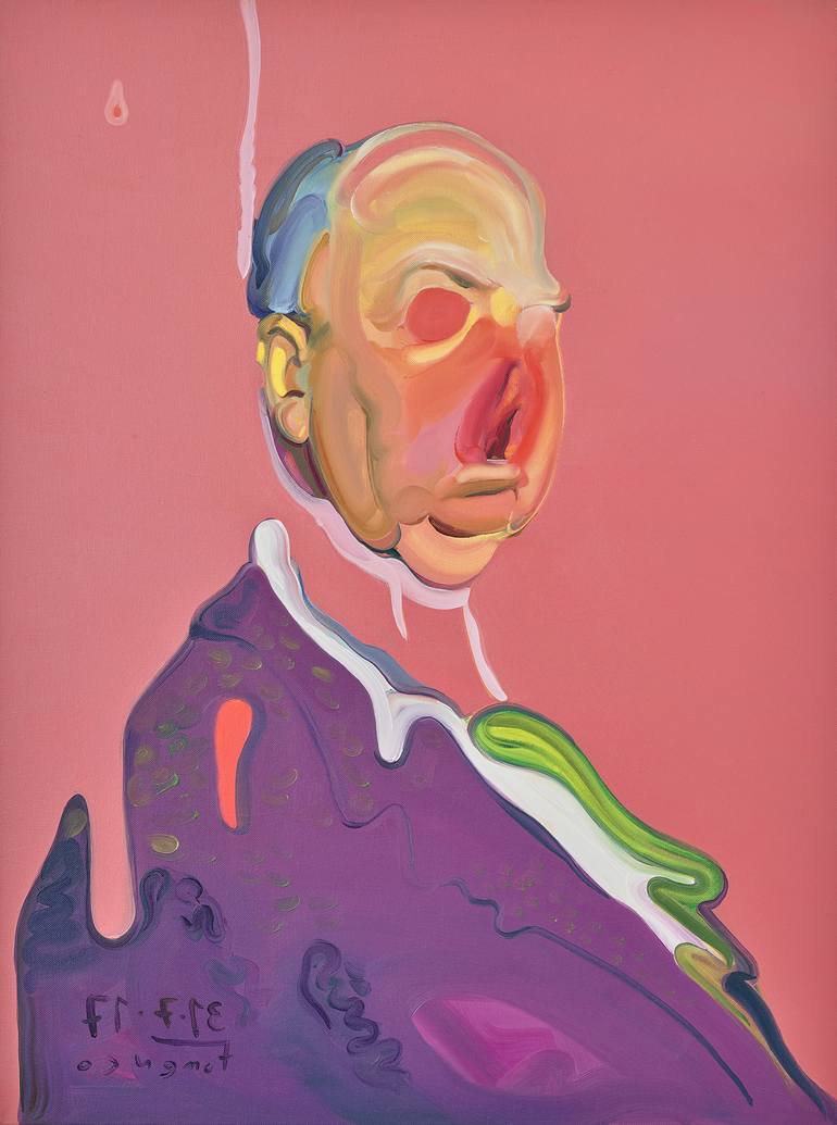 Print of Figurative Portrait Paintings by Maxim Fomenko