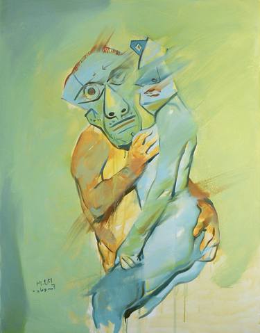 "Picasso with his girlfriend 2" thumb