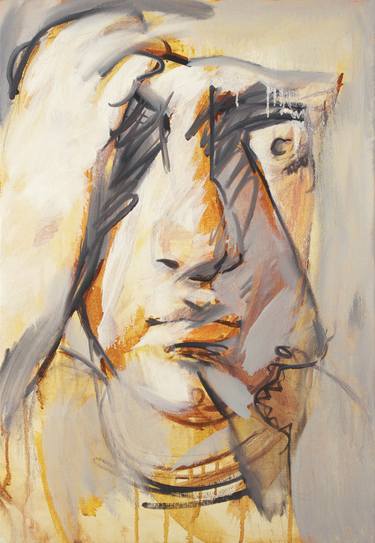 Original Expressionism Portrait Paintings by Maxim Fomenko