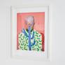 It is a high quality print in a limited edition. The edition is 20 pieces.
The sheet size is 59.5 x 42 cm


The picture belongs to the series "no face".
Inspired by David Hockney.