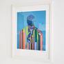 It is a high quality print in a limited edition. The edition is 20 pieces.
The sheet size is 59.5 x 42 cm.

The picture belongs to the series "no face".
Inspired by Henri Matisse.