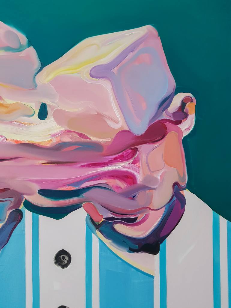 Original Figurative People Painting by Maxim Fomenko