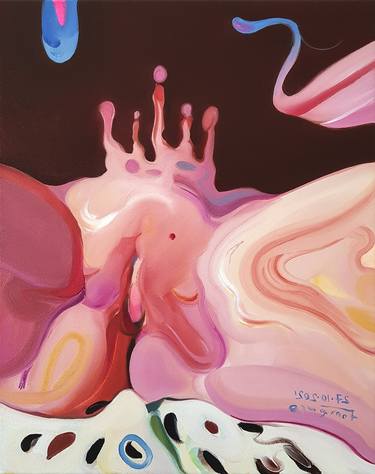 Print of Erotic Paintings by Maxim Fomenko