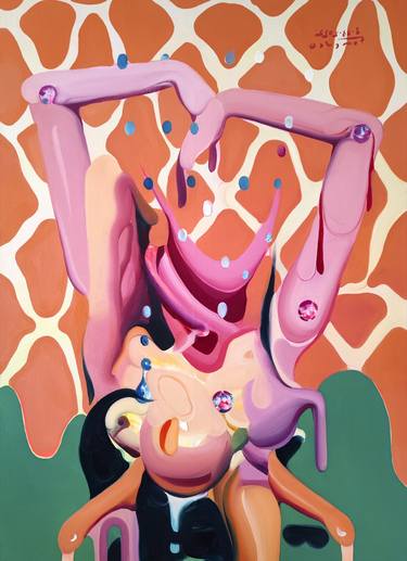 Original Erotic Paintings by Maxim Fomenko