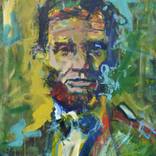Painting of Abraham Lincoln by Robert Joyner