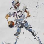 Dallas Cowboys Painting by Robert Joyner