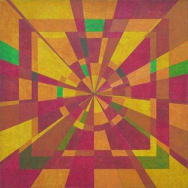 Original Abstract Geometric Paintings by Ivan Sizonenko