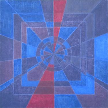 Original Abstract Geometric Painting by Ivan Sizonenko