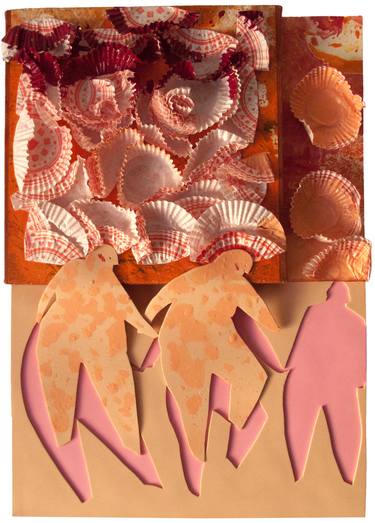 Original Dada Abstract Collage by Anna Gądek