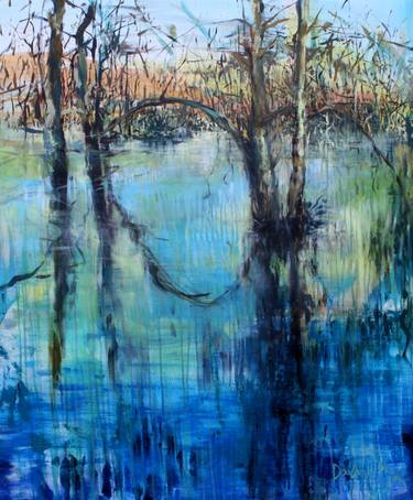 Print of Impressionism Water Paintings by Agnieszka Dabrowska