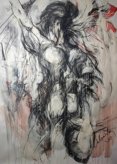 Print of Expressionism Men Drawings by Agnieszka Dabrowska