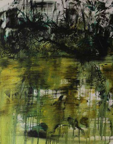 Saatchi Art Artist Agnieszka Dabrowska; Paintings, “"Looking at the forest II"” #art