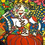 The Queen with the time crisis (A Rainha com a crise dos tempos) by Natacha Kadhija