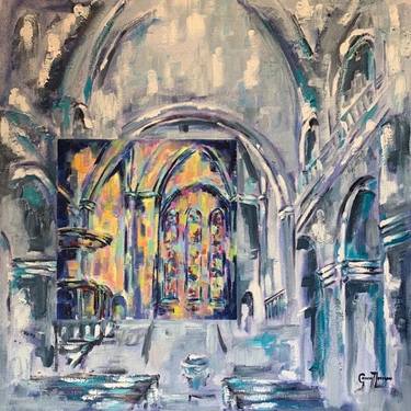 Print of Expressionism Architecture Paintings by Grady Tomlinson Zeeman