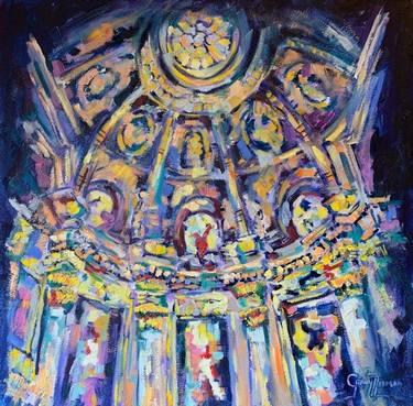 Print of Expressionism Architecture Paintings by Grady Tomlinson Zeeman